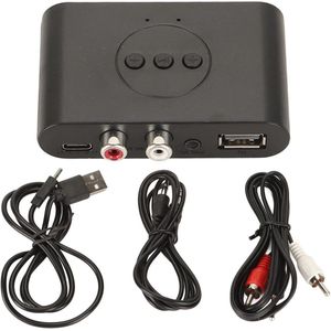 Bluetooth Ontvanger NFC Ondersteuning U Disk - 3.5mm AUX Draadloze Geluidsadapter voor Autoluidspreker Versterker .