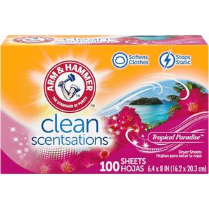 Droger Vellen met Tropische Geur - 100 Stuks