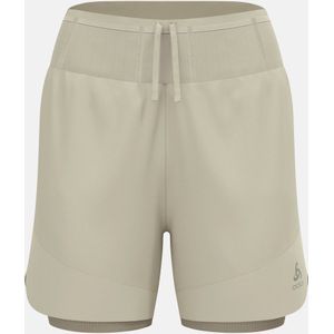 Odlo - X Alp Trail - 2 in 1 Short - Grijs - 5 Inch