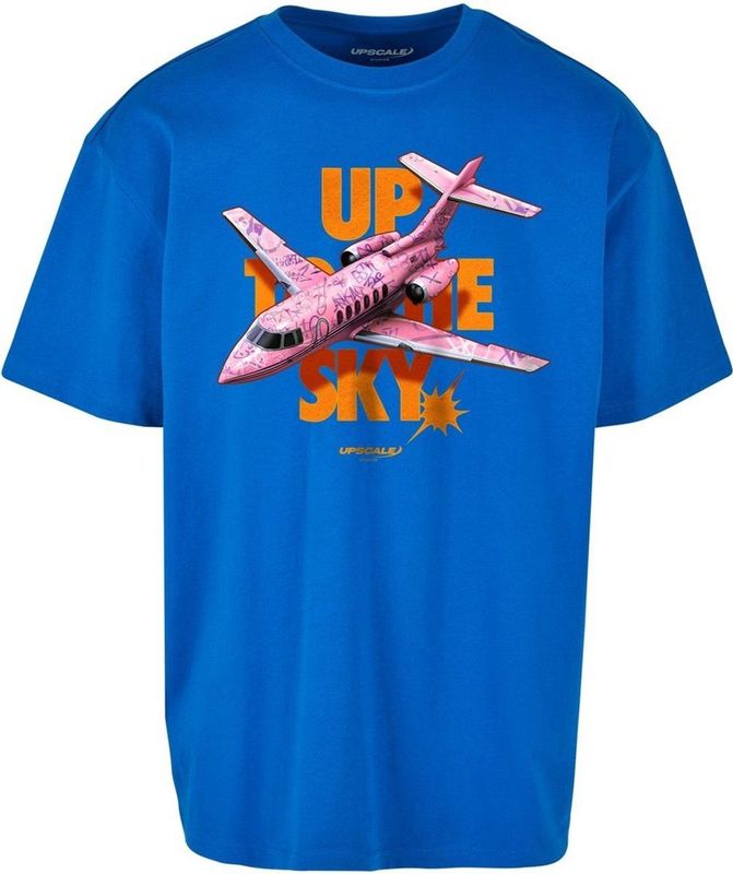 Mister Tee - Up to the Sky Oversize Heren T-shirt - Blauw