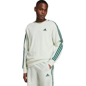 adidas Sportswear Essentials French Terry 3-Stripes Sweatshirt - Heren - Groen- XL