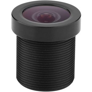 Richer-R IP-cameralens, 1,8 mm groothoeklens, 1 miljoen pixels lens, IR-nachtzicht, M12 x 0,5 beveiligingscameralens voor 1/3 1/4 inch