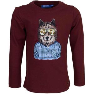 Someone - Longsleeve - Bordeaux - Maat 110