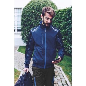 Sparco COLORADO – Technische Hoodie met Full Zip en Reflecterende Details