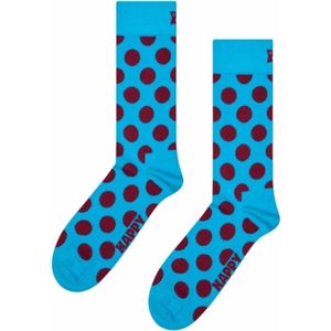 Happy Socks - Big Dot - Huissokken - Turquoise - Unisex
