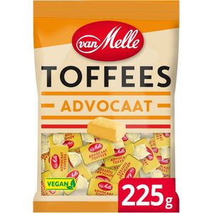 Van Melle | Toffees | Advocaat | Vegan | 12 x 225 gram