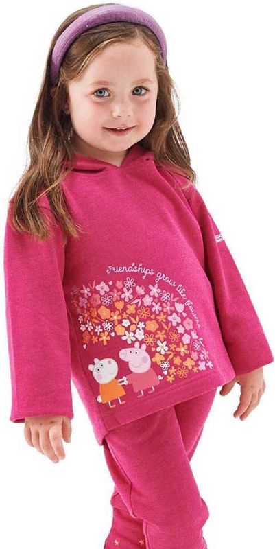 Regatta - Sweatshirt - Roze - 24 Maanden tot 3 Jaar - Jongens en Meisjes