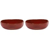 Serax La Mère By Marie Michielssen Kom Ø16,5 Venetian Red (set van 2)