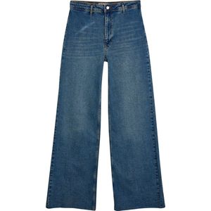 Normale taille Brede pijpen Jeansbroek