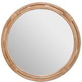 Spiegel Farrah rotan - Ronde wandspiegel dia 60 cm