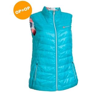 Dames Reversible Bodywarmer - Aqua