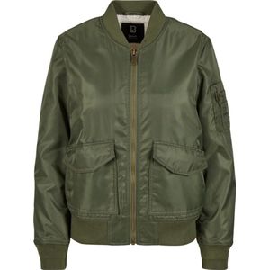 Brandit - Sherpa Jas - Groen - Winterjas