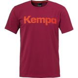 Kempa - Sportshirt Graphic - Dieprood - Kinder