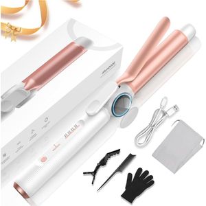 Professionele Hairwrap – Easystyler Pro – Airstyler Oplaadbaar – Draadloze Krultang – Föhnborstel voor alle Haarstylen - Multistyler - Heteluchtborstel - Fohnborstel - Perfect Cadeau