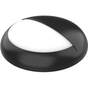 Noxion LED Bulkhead Pro V2 Wit 12/16/20W 2400lm - 830-840-865 CCT | 325mm - IP65 - Bewegings- en Lichtsensor - Nood 3H + Ooglid Ring Zwart.