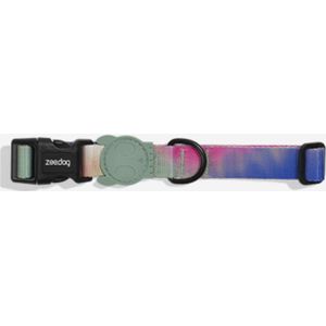 Zee.Dog Halsband Bliss Mintgroen&Roze&Blauw - Hondenhalsband - 45-70x2.5 cm