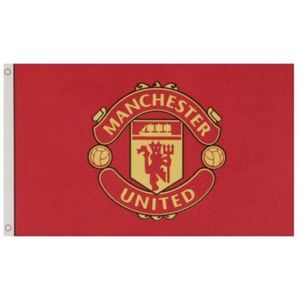 Manchester United vlag logo - 152x91 centimeter