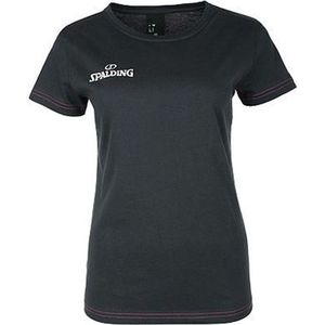 Spalding Team II 4Her T-Shirt Dames - Antraciet | Maat: 44
