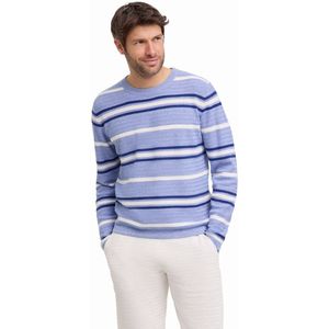 Trui - Zigzaglook - Katoenmix - Groen