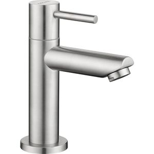 Fonteinkraan Chroom Koudwaterkraan - Aansluitslang - Wastafelmengkraan - Uitloophoogte 934 mm - Gastentoilet Badkamer