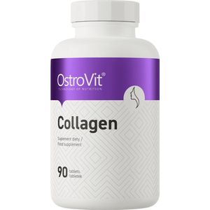 OstroVit - Collagen - 90 tablets - 3000 mg - Ondersteuning voor huid, haar, nagels en gewrichten - rundercollageen supplement