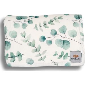 By Ollies - Hondendeken 100 cm x 70 cm - Eucalyptus - Dierenkleed - Sherpa - Super zacht - Hondenkleed