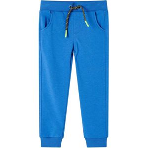 Comfortabele Kinderjoggingbroek Blauw - Maat 128