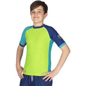 Sportshirt - Merrieprint - Pu en Stretchstof - Normale Pasvorm