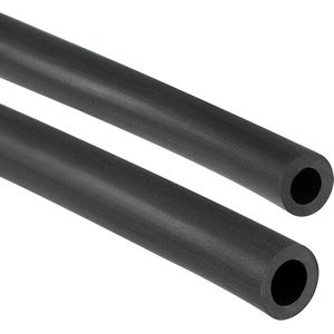 Rubberen olieslangkit voor smeerolie - 1/8"" 3/16"" 3,3ft - Oliebestendig - Zwart - Duurzaam en flexibel