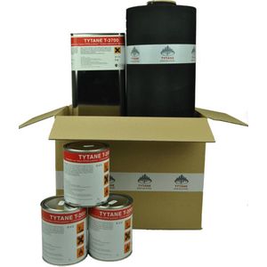 EPDM dakpakket Basic - 1,00mm dik - 4.50m breed - 7.00m lang