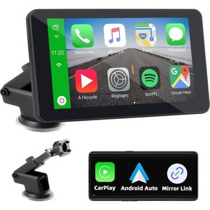 CLGP® Autoradio met Klapscherm - Apple Carplay Scherm - Bluetooth Radio