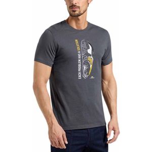 La Sportiva Solution T-shirt Met Korte Mouwen Grijs L Man
