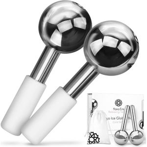 Ice Globes voor gezichtsbehandelingen en huidverzorging - Cryosticks en gezichtsijsroller set