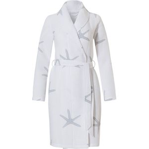 Pastunette badjas zeesterren - Wit - Maat - L