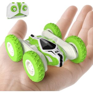 Raceauto Op Afstand Bestuurbaar - Speelgoed - Voor Jongens & Meisjes - RC Auto - USB Oplaadbaar - Met Afstandsbediening - Groen