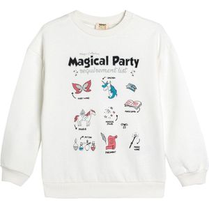 Ronde kraag Met drukwerk Sweatshirt