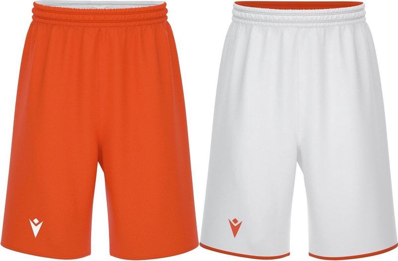 Macron X500 Reversible Short Heren - Oranje / Wit | Maat: 3XL