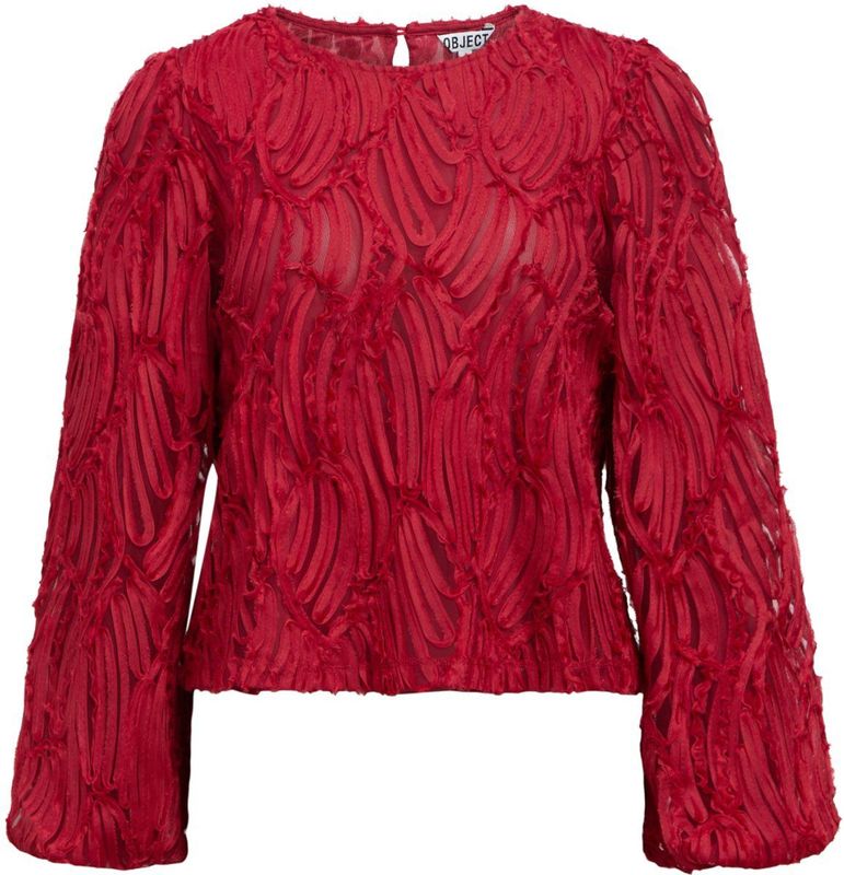 Object - Karanda Red - Blouse - Dames