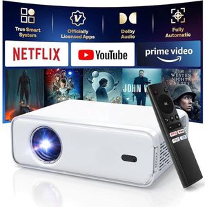 MMP®Mini beamers - Projector - Mini beamer - Wit - 22cm x 17cm x 8cm