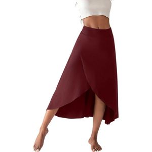 Bovista Broekrok Dames - Skort - Korte Broek - Culotte - Wandelrok - Bordeauxrood - Maat M