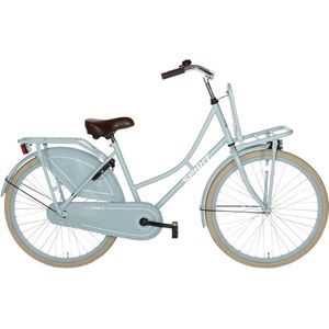 Spirit Omafiets 22 inch Mint Groen - Meisjesfiets - Kinderfiets - Inclusief voordrager