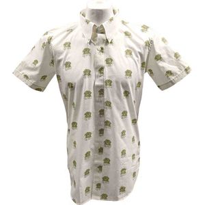 Queen - Crest Pattern Shirt - S - Wit