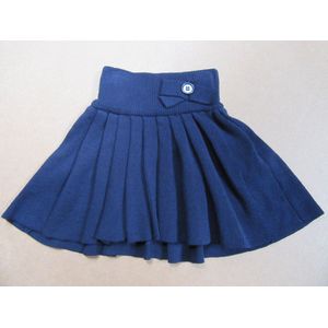 Dirkje - Meisjeskledij - Rokje  - Gebeid - Marine - 2 jaar  92
