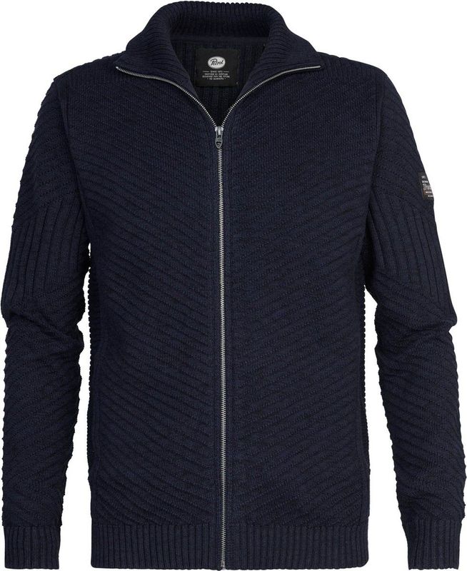 Petrol Industries - Heren Gemêleerd Vest Kankakee - Blauw - Maat S