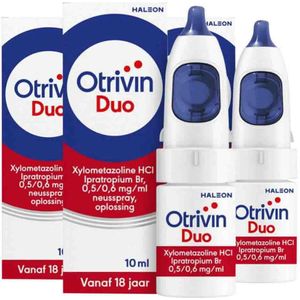 Otrivin Duo Xylometazolinehydrochloride & Ipratropiumbromide