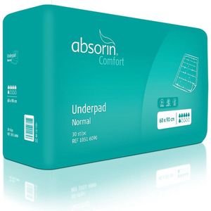 Absorin Comfort Normal onderlegger disposable 60x90 cm 30 stuks