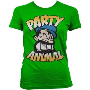 Popeye Brutos Party Animal Girly T-Shirt Damen Green-S