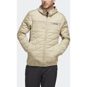 adidas TERREX Terrex Multi Primegreen Hybrid Insulated Jack - Heren - Beige - L