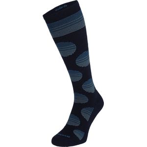 Sockwell - Featherweight Dot Dames Compressiekousen Klasse 1 Navy - Maat 39-43