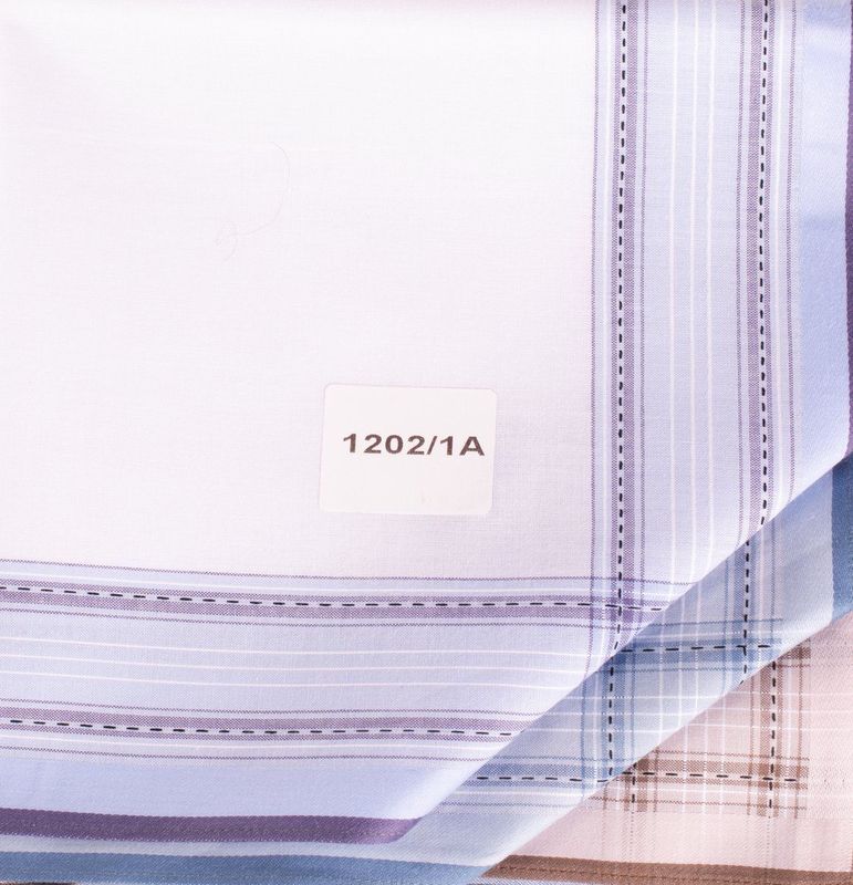 Tiseco - Heren Zakdoek - Wit - 100% Katoen - 12 Stuks